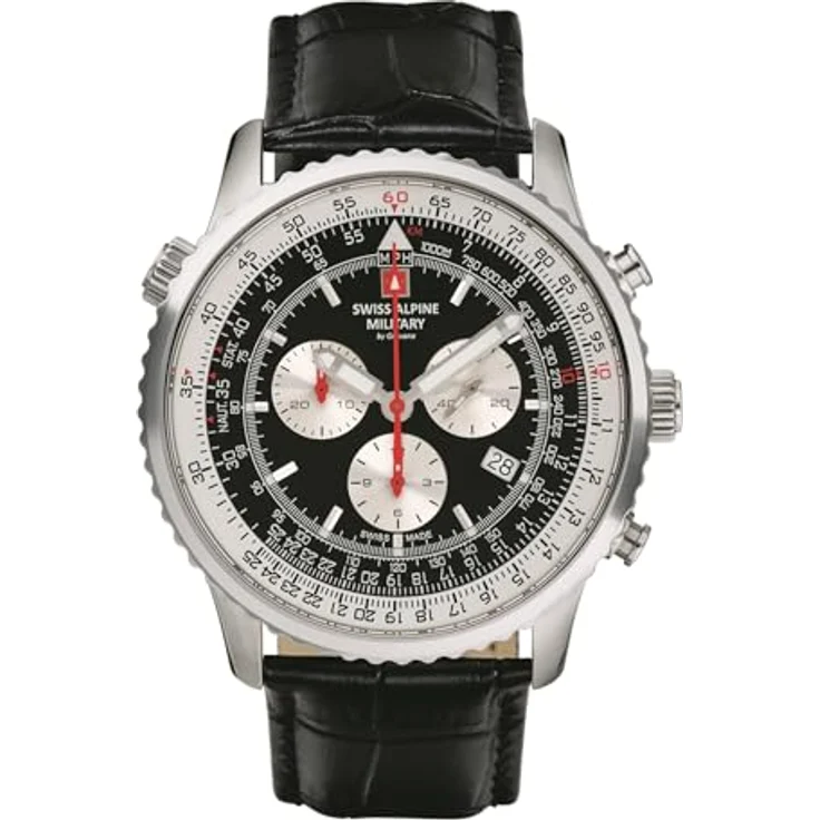 Swiss Alpine Military 7078.9537 Chrono Herren 45mm 10ATM – Bild 2