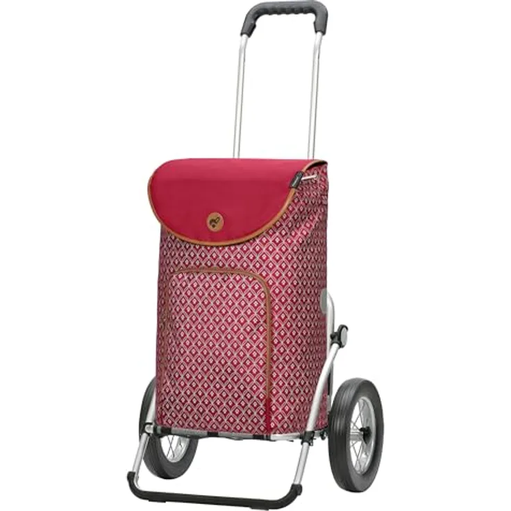 ANDERSEN Einkaufstrolley Royal Shopper Famke rot 47 L modisch, Thermo, Aluminium, klappbar, leichtgängig - Preisvergleich