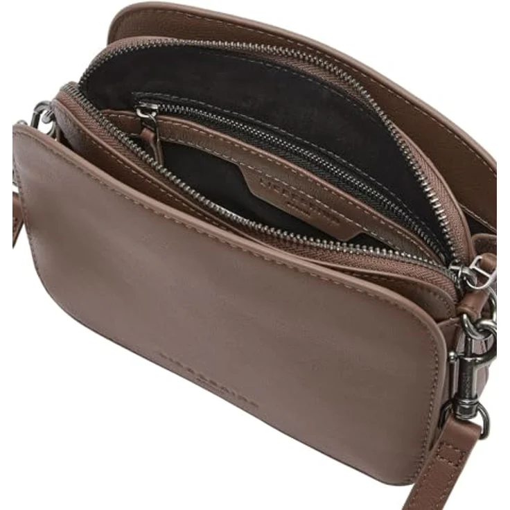 Liebeskind Luka Umhängetasche S, 20.5 cm x 7 cm x 14.5 cm, 100% Leder, braun – Bild 3
