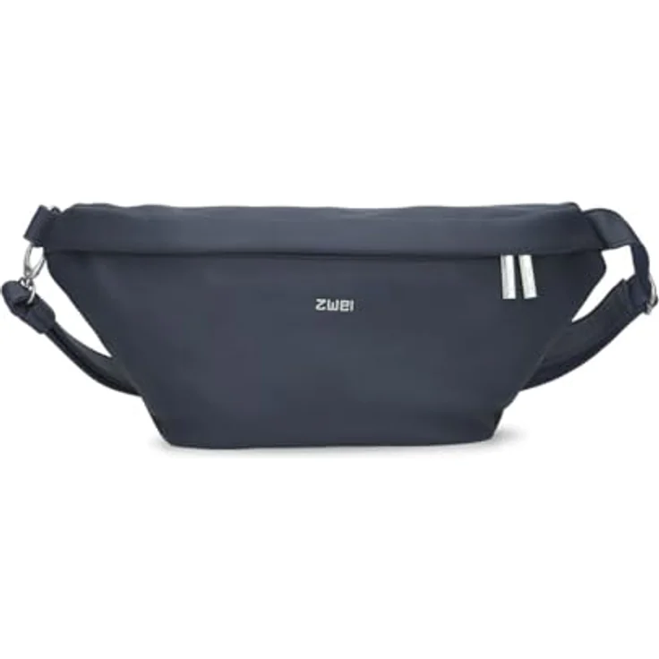 Zwei Mademoiselle.M Umhängetasche 40 cm, buntes Nubuk in blau, 100% Polyurethan – Bild 3