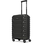 SMARTBOX Hartschalen Kabinen-Koffer | Kleiner Trolley 37 x 23 x 55 cm | von 42 auf 48 Liter erweiterbar | aus Polypropylen | 4 Doppelrollen & TSA-Schloss | 2,9 kg (Edition 01)