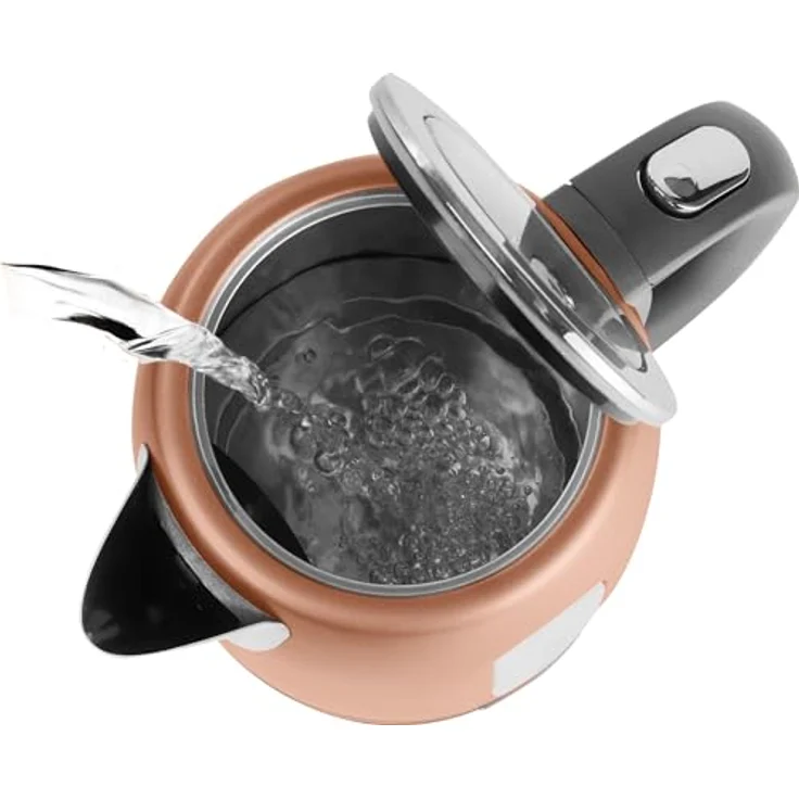 SENCOR SWK 1776GD Wasserkocher aus Edelstahl mit abnembarem Filter (2150 Watt, Volumen 1,7 L) metallic braun – Bild 8