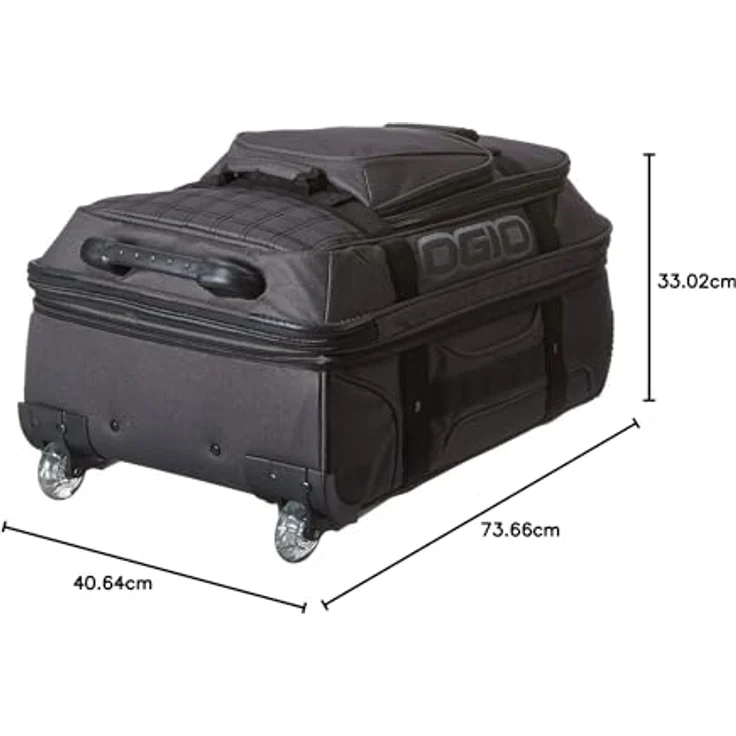 Ogio, Koffer, Terminal 2 Rollen Trolley 71 cm mit Dehnfalte, Grau, (86 l) – Bild 6