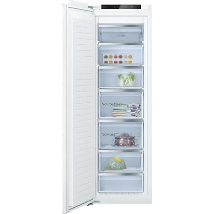 Serie 6, Einbau-Gefrierschrank, 177.2 x 55.8 cm, Flachscharnier mit Softeinzug, GIN81ACE0