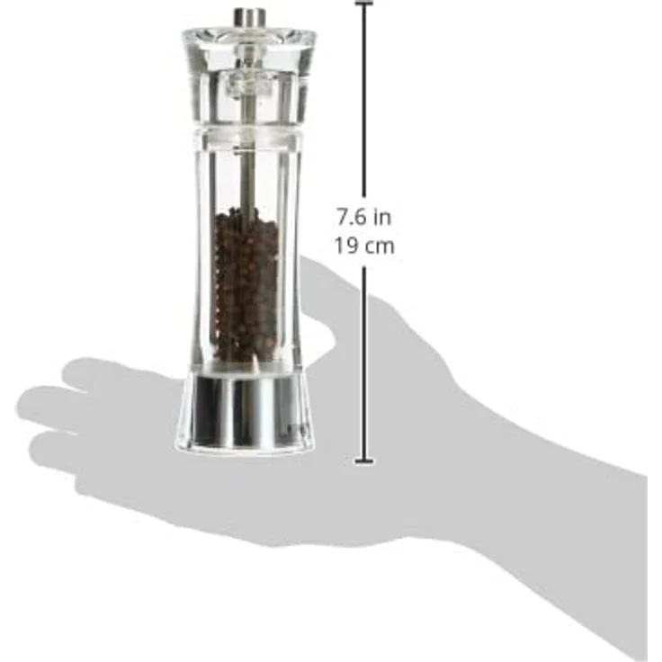Zassenhaus Aachen Pfeffermühle, Acryl, Transparent, 5.8 cm – Bild 4