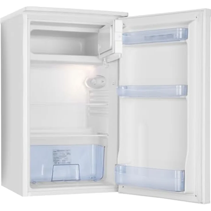 Amica KS 361 155 W Kühlschrank mit Gefrierfach, 85 cm Höhe, weiß, Energieeffizienzklasse E, 83 l Nutzinhalt, automatische Abtauung – Bild 4