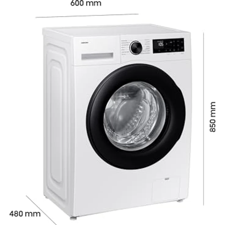 Samsung WW90DG5G34AEEG, Slim Waschmaschine mit 9 kg Kapazität, AI Ecobubble™, Super Speed Programm und SmartThings App – Bild 2