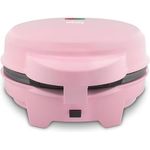 Wëasy KID400 4-in-1-Kuchenmaschine, Donut-Maschine für Muffins, Waffeln und Kuchen, benutzerfreundliches Backen, einfache Bedienung, Antihaftbeschichtung, 700W, rosa