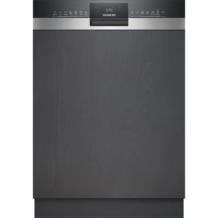 Siemens SN53HS03UE, iQ300, Teilintegrierter Geschirrspüler, 60 cm, 13 Maßgedecke, Gebürsteter Stahl, Home Connect, 46 dB(A) – Bild 1