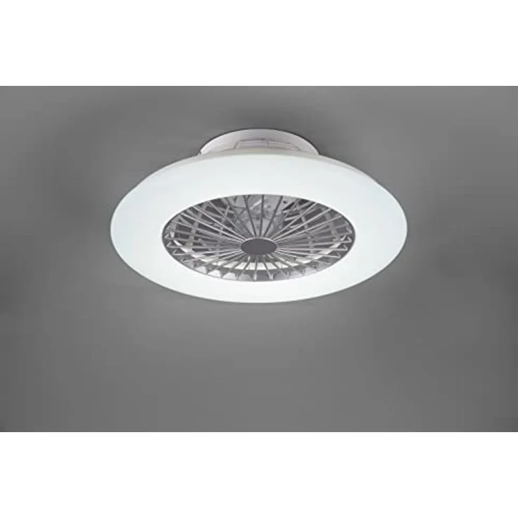 Reality Leuchten LED Deckenventilator, Sterneneffekt, Fernbedienung, STRALSUND – Bild 6
