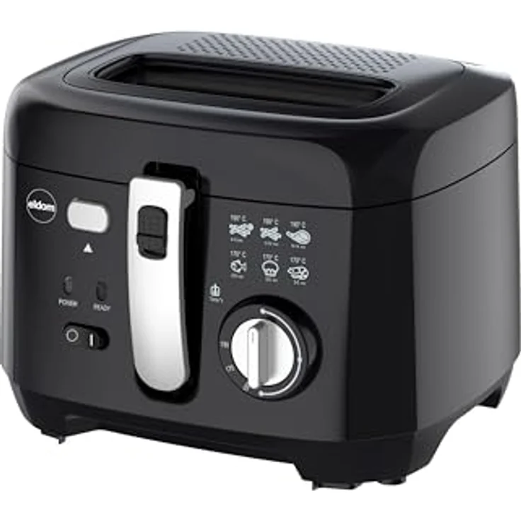 Eldom FR18C Fritteuse Schwarz 1800 W 2,5 L 27 x 21 x 2 cm, Marke Fritteuse Eldom – Bild 4