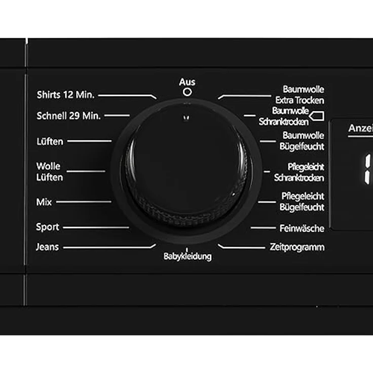 Telefunken T-11-400-B Kondenstrockner / 7kg Trockner mit 15 Programmen, Startzeitvorwahl, Knitterschutz & reversierenden Trommelbewegungen, schwarz – Bild 5
