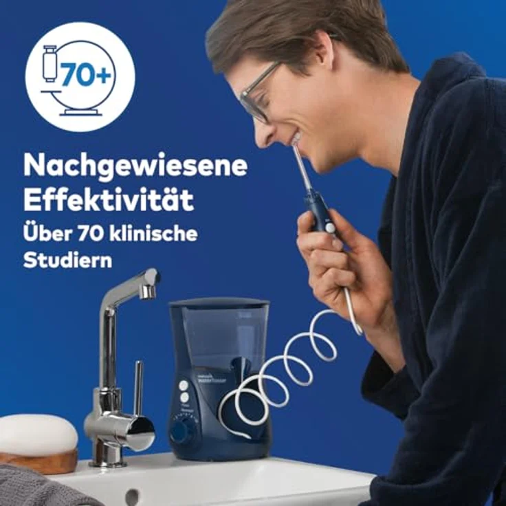 Waterpik WP-663EU Ultra Professional Munddusche, blau – Bild 3