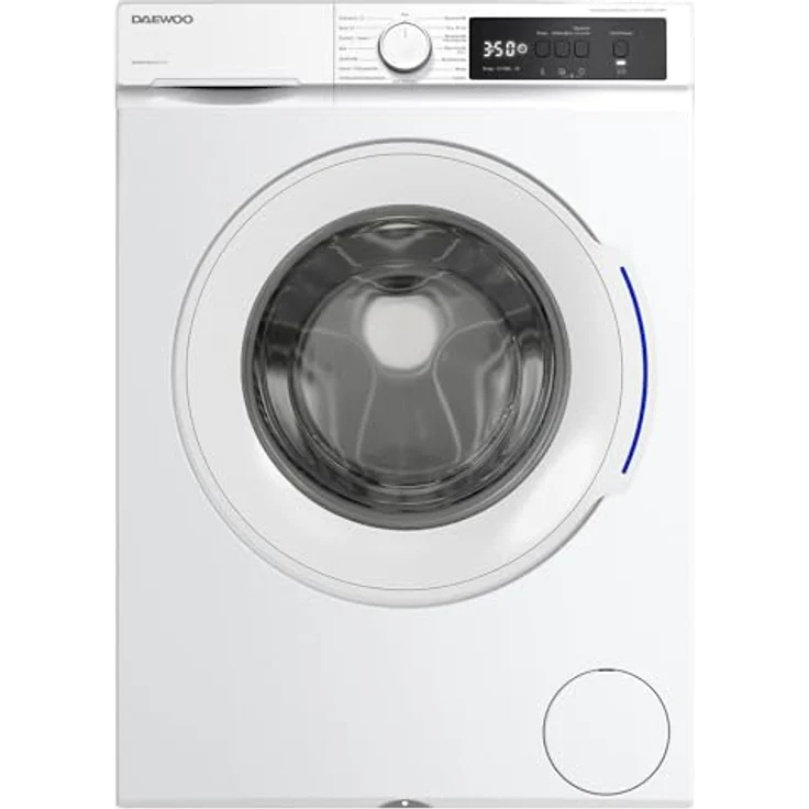 Daewoo WM-FBR8514W0NA-DE, 8kg Waschmaschine mit Inverter Motor, AquaStop und EcoLogic, Weiß – Bild 1