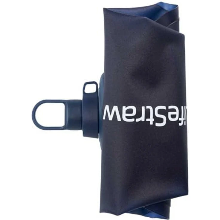 LifeStraw Peak Series Compact Gravity Wasserbeutel mit Wasserfilter, 3 L, hohe Durchflussrate, BPA-frei, blau – Bild 3