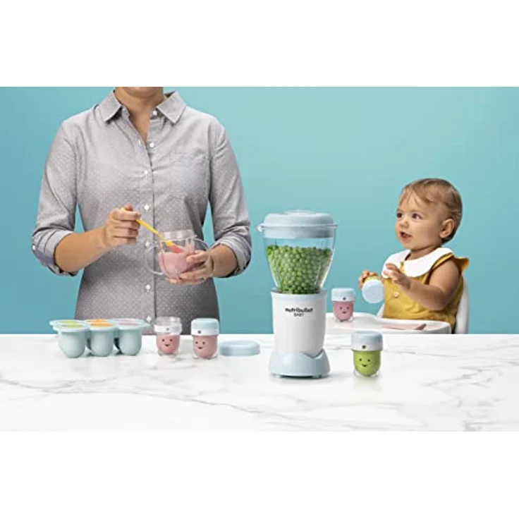 NutriBullet Baby, Standmixer, Blau – Bild 5