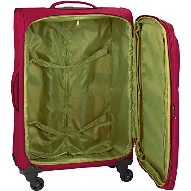 D&N Travel Line 6804 Koffer, 66 cm, 63L, Blau – Bild 2