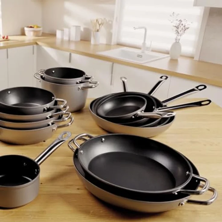 Tescoma Bratpfanne GrandCHEF+, 36 cm, mit 2 Griffen, hochwertiger Antihaftbeschichtung, induktionsgeeignet, spülmaschinenfest – Bild 4
