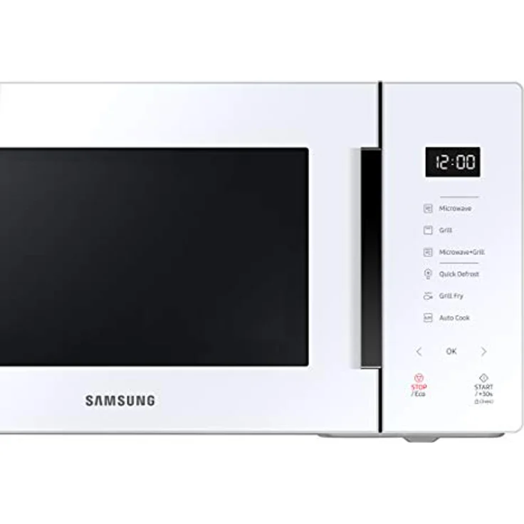 Samsung Samsung MG23T5018CW Mikrowelle mit Grill, Standgerät, 23 Liter Garraum, 800 Watt, Auftauen, weiß – Bild 4