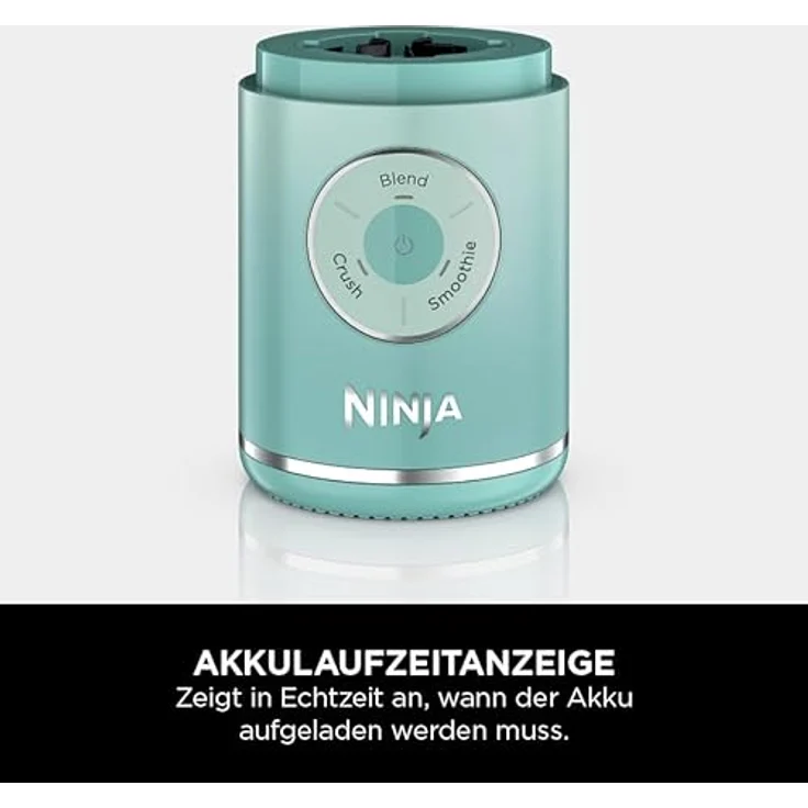 Ninja Blast Max BC251EUMT, Kabelloser Standmixer mit 570 ml Glasgefäß und Auto-iQ Technologie, poliert – Bild 10