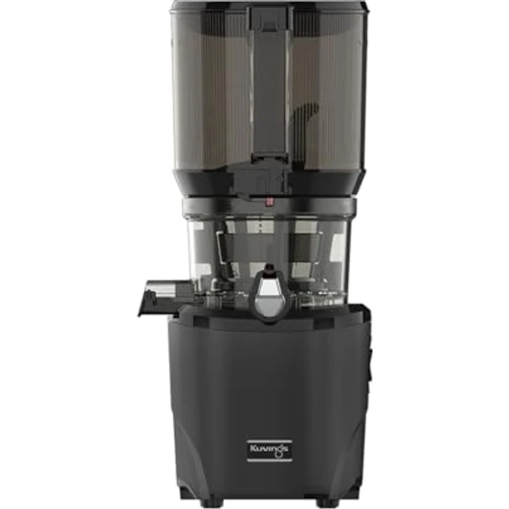 Kuvings AUTO10S Entsafter – Pflegeleichter Slow Juicer mit 3L Fassungsvermögen und 200W Motor ideal für Obst, Gemüse und Smoothies. (Matt Black) – Bild 4