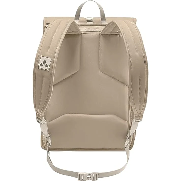 VAUDE Coreway Rolltop 20, Freizeitrucksack mit 15,6 Zoll Laptopfach, klimaneutral, in Linen – Bild 2
