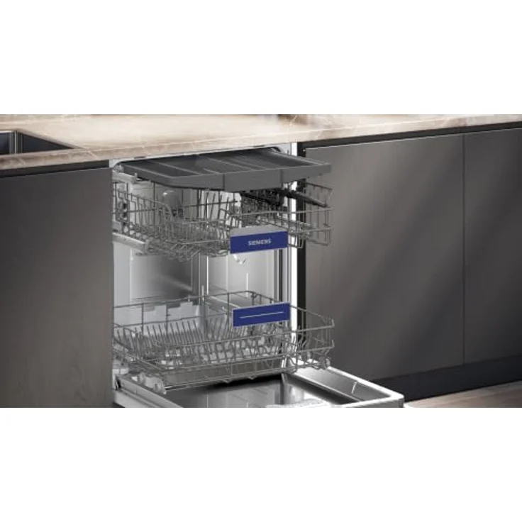 Siemens iQ300 SX63HX03VE, Vollintegrierter Geschirrspüler, 60 cm, Edelstahl, 14 Maßgedecke, 6 Programme, 46 dB – Bild 8