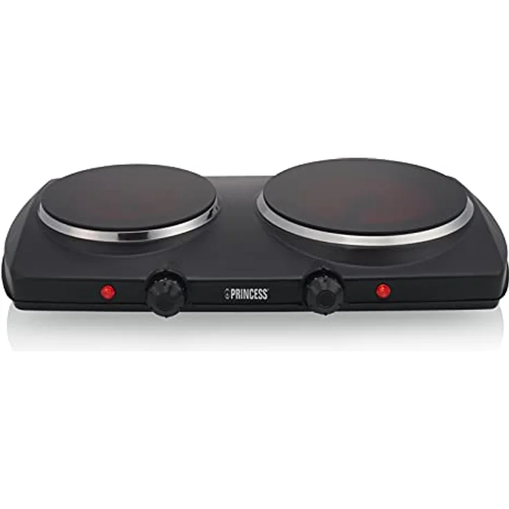 Princess Doppel-Keramikkochplatte 2000 W Schwarz – Bild 5