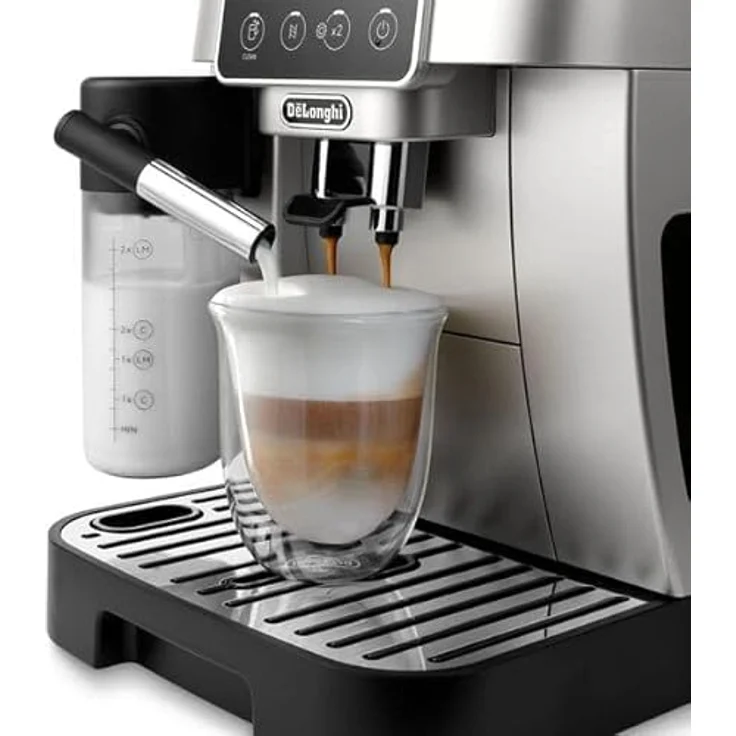 De'Longhi DeLonghi ECAM 220.80.SB Magnifica Start, Kaffeevollautomat, Silber – Bild 3