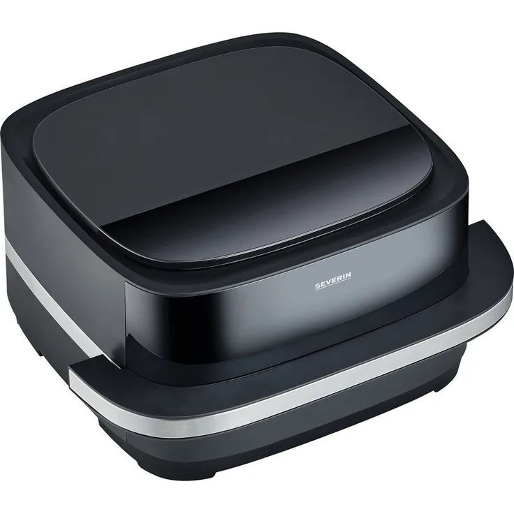 Severin Heißluft-Fritteuse, 4 l Fassungsvermögen, 2100.00 W, bis 230° C, spezielle Pizzaprogramme