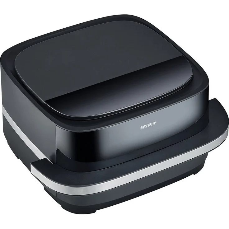 Severin Heißluft-Fritteuse, 4 l Fassungsvermögen, 2100.00 W, bis 230° C, spezielle Pizzaprogramme