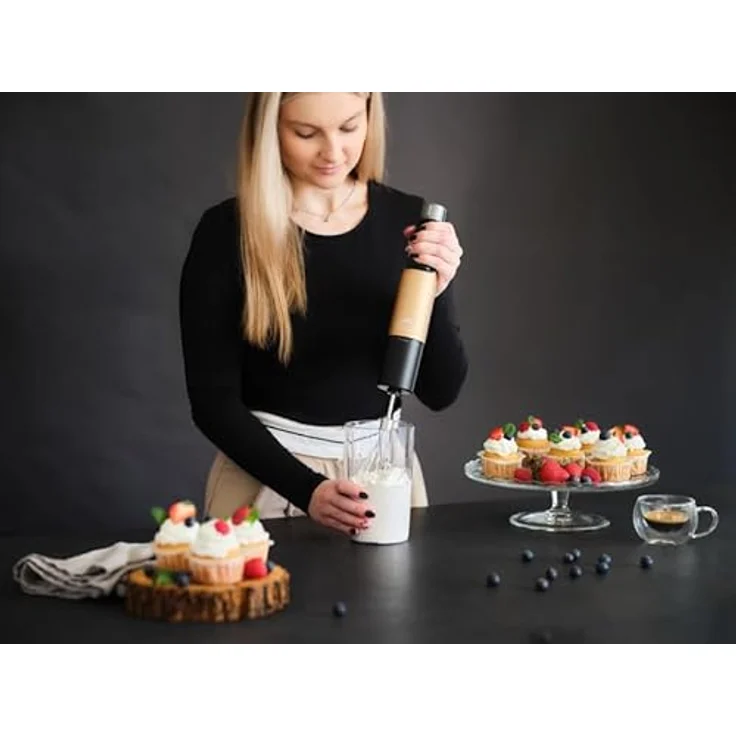 eta Stabmixer ETA321990020, 1000 W mit 9-stufiger Geschwindigkeitsregulierung und Edelstahlmessern, ergonomisches Design – Bild 3