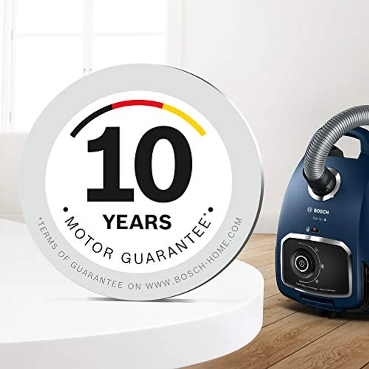 Bosch BGL6XSIL3 Serie 6 Bodenstaubsauger mit Beutel, blau – Bild 3