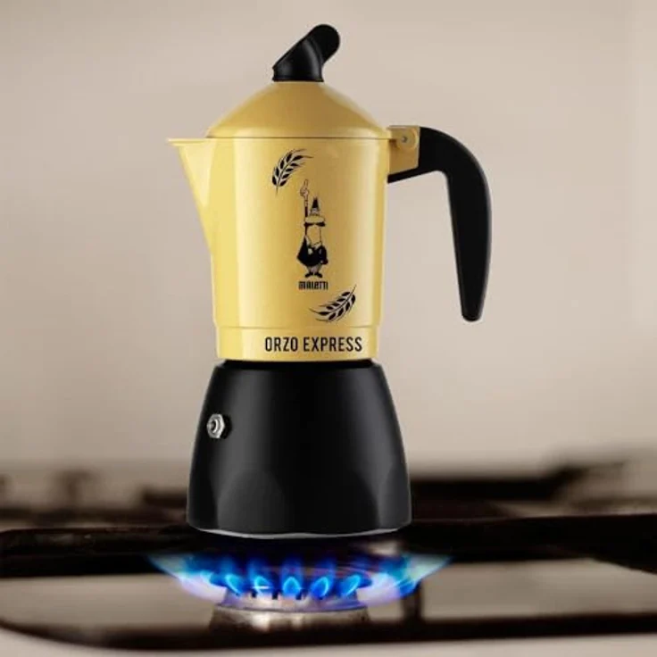 Bialetti 0002324 Malzkaffees Espressokocher, Aluminium, Alu, 4 Tassen – Bild 4
