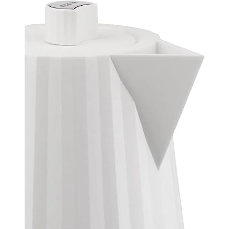 Alessi Plissé MDL06 W elektrischer Wasserkocher, aus thermoplastischem Harz, 2400W, 1,7L, weiß – Bild 4
