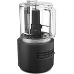Kitchenaid Kabelloser Zerkleinerer I Kitchenaid Go I Tragbarer Food processor ohne Akku für die Verarbeitung von Obst, Gemüse, rohem Fleisch und vielem mehr in kurzer Zei I 1.18 L, Schwarz