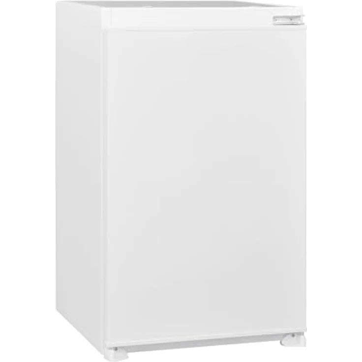 Respekta Einbaukühlschrank 126 Liter Schlepptür, kompakt in Weiß, 88 cm Nischenmaß mit automatischem Abtauverfahren und LED-Beleuchtung – Bild 2