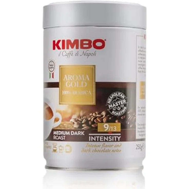 Kimbo Gold Espresso 100% Arabica, gemahlen, 250g – Bild 6