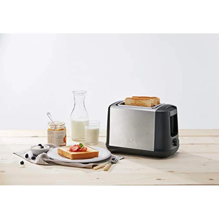 Tefal TT340830 2Scheibe - E 850 W Schwarz, Edelstahl Toaster – Bild 11