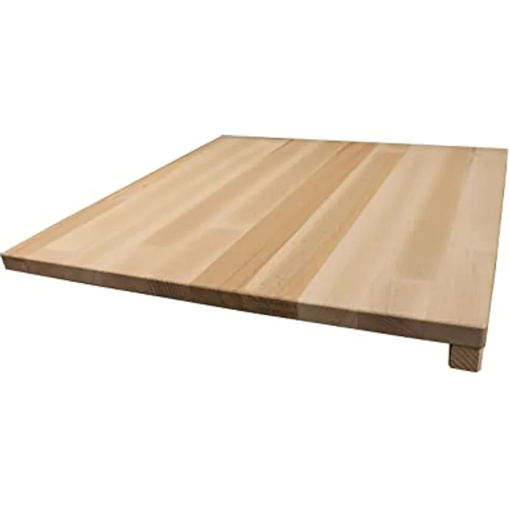 Fackelmann Schneidebrett aus Buche, 40 x 40 cm, Einheitsgröße