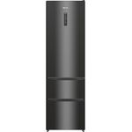 Hisense RM469N4AFD1 Kühl-Gefrierkombination, freistehend, NoFrost, 368 Liter, 229 L Kühlen, 113 L Gefrieren, XtremeFreeze, Smart Fresh, schwarz Inox