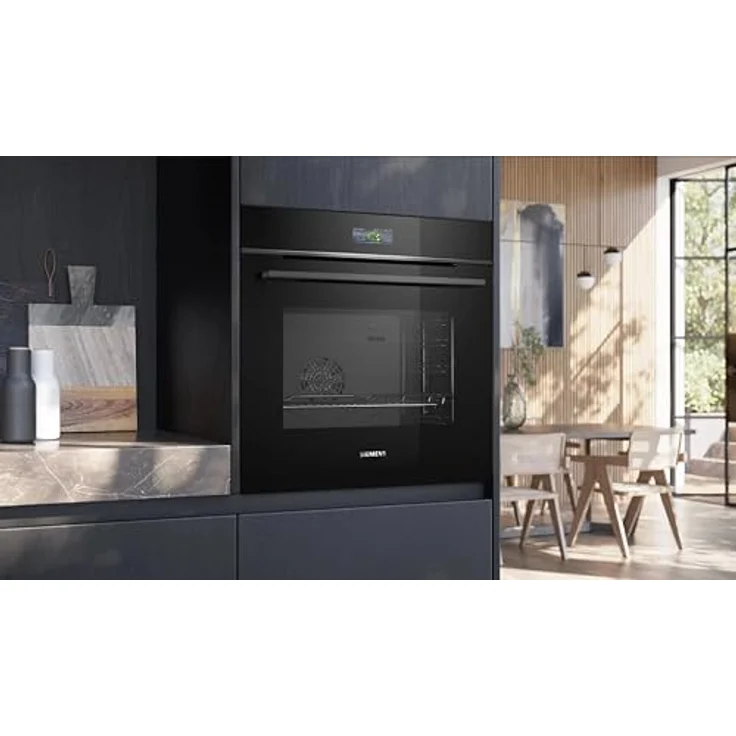 Siemens iQ700 HB776GMB1F Einbaubackofen, 71 L, Schwarz, Edelstahl, AutoClean, inkl. Lieferung – Bild 6