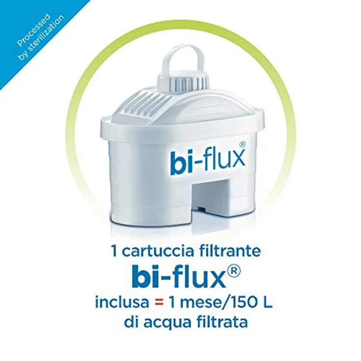 Laica Tischwasserfilter Stream Line J31-AA Gesamtfassungvermögen 2,30 L, Farbe gelb – Bild 3