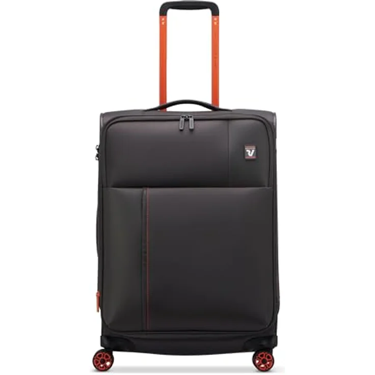 Roncato Move Kofferset 3-teilig, 4 Rollen mit Dehnfalte, grau, 100% Polyester, 48 cm x 31 cm x 77 cm – Bild 3