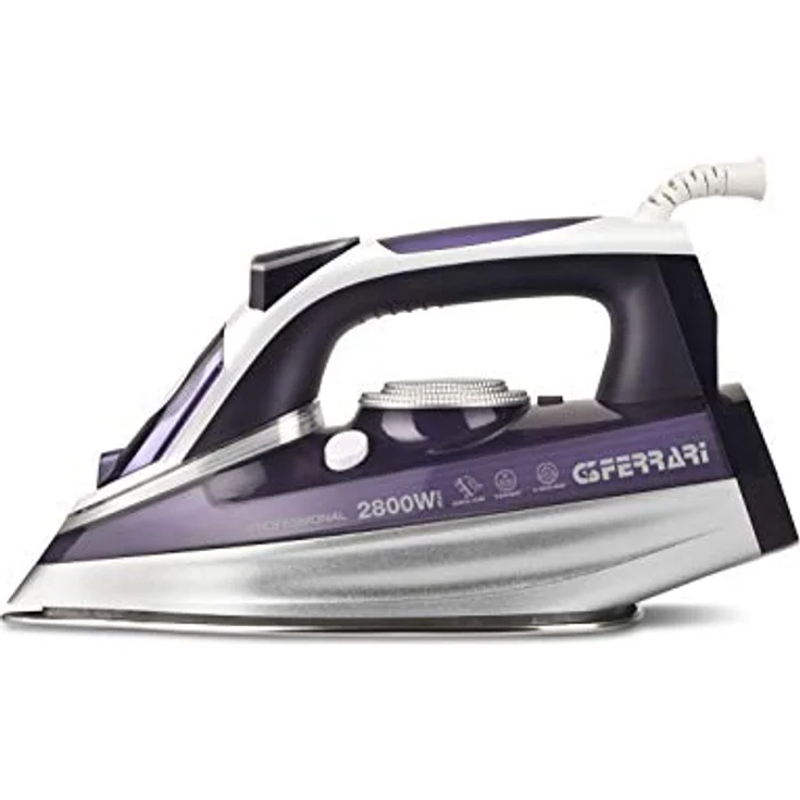 G3 Ferrari G40012 Visir Dampfbügeleisen, 2500 W, 300-ml-Kapazität, Edelstahlsohle, Dampfstoß 140 g/min. – Bild 3
