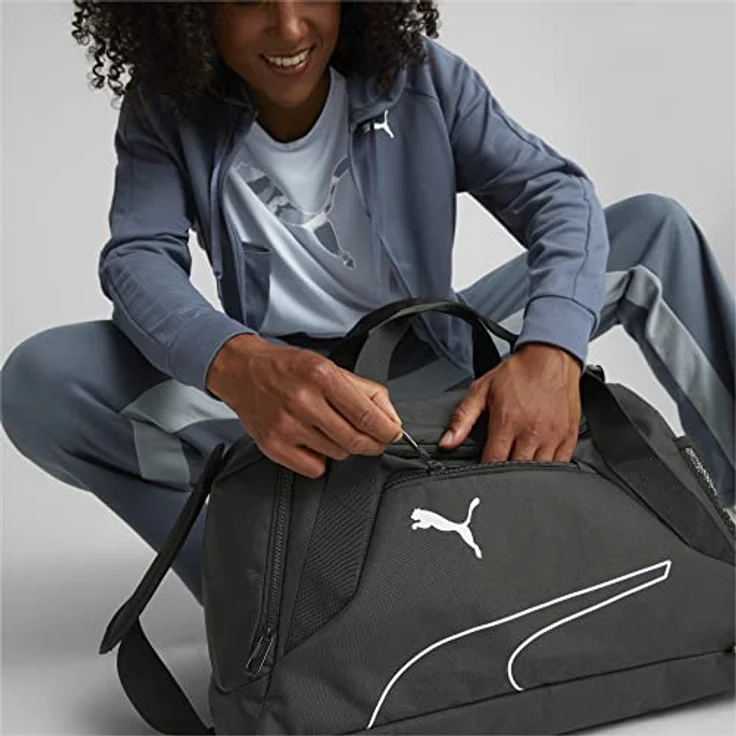 Puma Sporttasche S Fundamentals schwarz – Bild 4