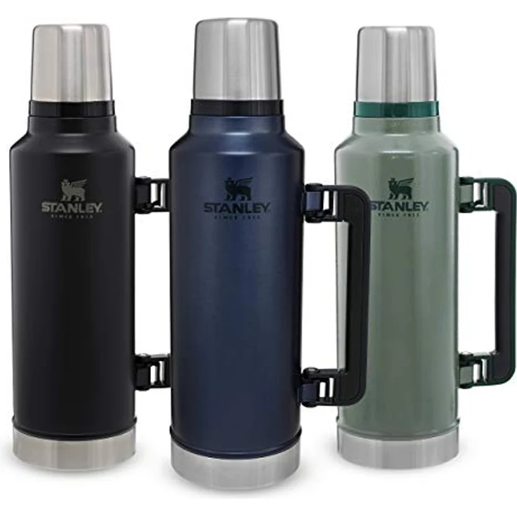 STANLEY Classic Legendary Thermosflasche 1.9L - Hält 45 Stunden Heiß oder Kalt - Edelstahl, BPA-Frei, Spülmaschinenfest - Nightfall – Bild 4