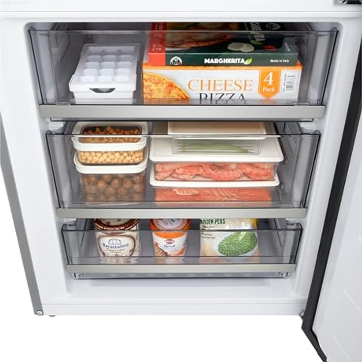 LG GBBW322CPY, Freistehende Kühl-Gefrierkombination mit 465 l Volumen und Energieeffizienzklasse C, Silber – Bild 8