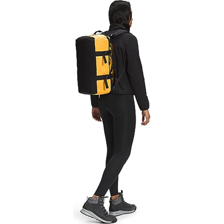 The North Face Reisetasche Rucksack XS Base Camp Duffel Summit Gold, schwarz – Bild 7