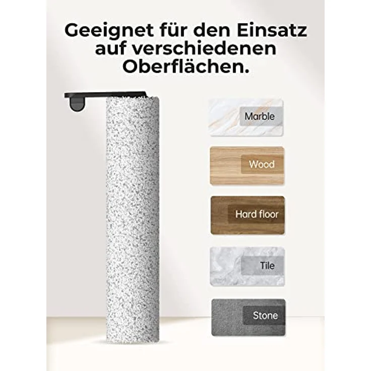 Selbstreinigende Walzenbürste für den Dreame H12 Pro Staubsauger, geeignet für alle Arten von Oberflächen wie Holz, Marmor, Fliesen, feuchte Böden, Flecken und Tierhaare – Bild 2